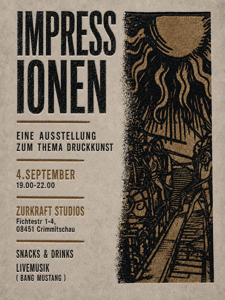 IMPRESSIONEN – Vernissage zur Druckkunst - 04.09.2026
