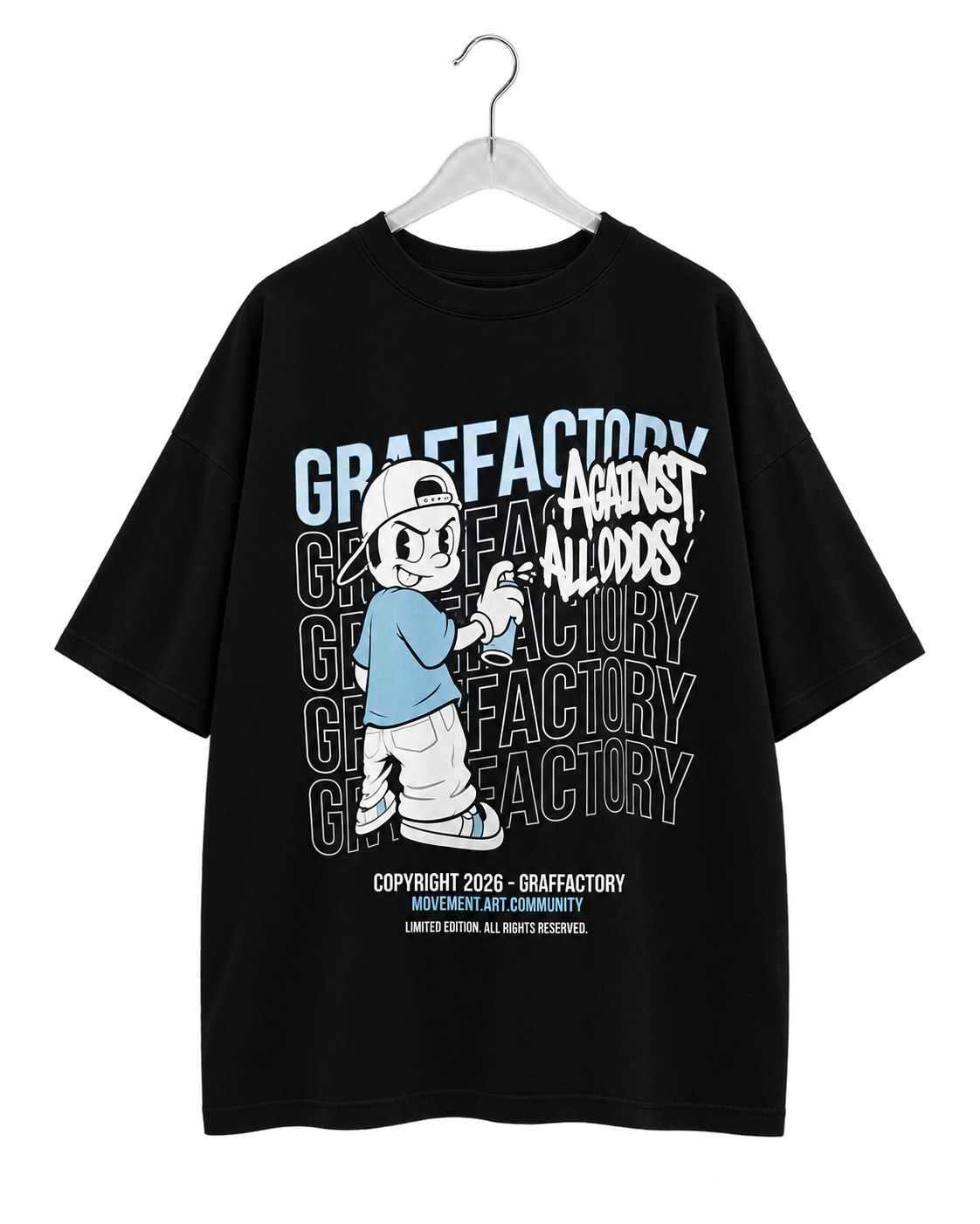 GraffFactory 2026 TSHIRT - Black
